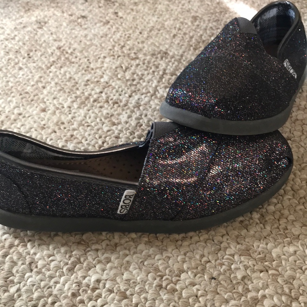Bobs sparkly shoes